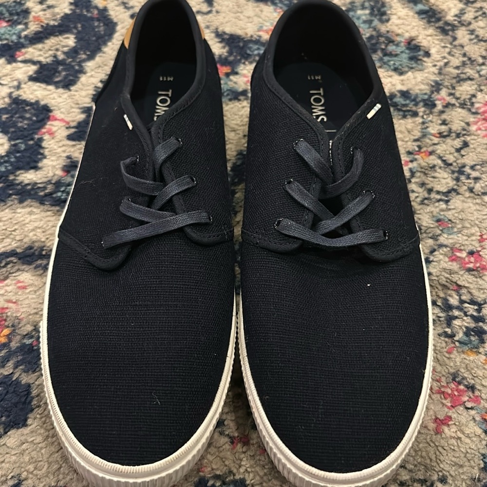 TOMS Carlo Sneaker- Navy